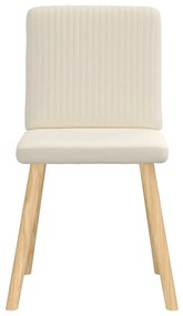 Cadeiras de jantar 4 pcs linho
