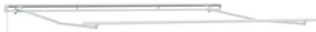 Toldo Manual Retrátil Bege 3x2.5m vidaXL