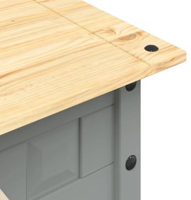 Mesa de centro Corona pinho mexicano 100x55x44 cm cinzento