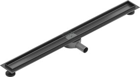 Mexen Flat 360° corpo para ralo linear rotativo 100 cm, cinza arma escovado - 1E40100