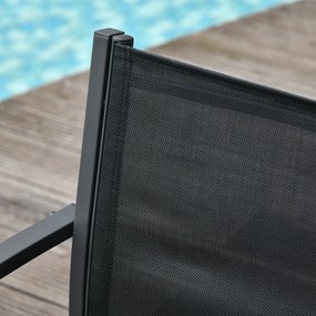 Conjunto de Móveis de Jardim Conjunto de 4 Peças Móveis de Exterior co