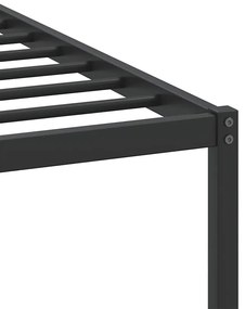 Estrutura cama s/ colchão derivados de madeira carvalho fumado
