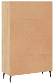 Armário alto derivados de madeira 69,5x31x115cm carvalho sonoma