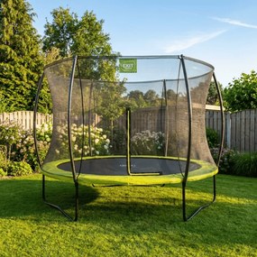 Trampolim redondo Silhouette ø244 cm - verde