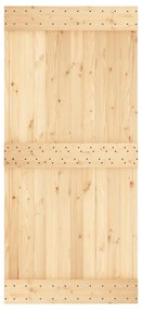 Porta NARVIK 95x210 cm madeira de pinho maciça