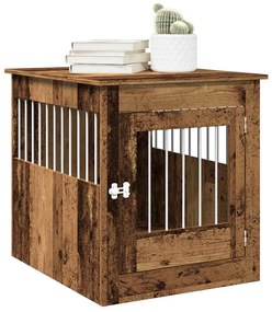 vidaXL Móveis para caixas para cães madeira velha 64,5x80x71 cm
