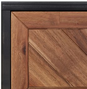 Mesa de centro 90x50x40 cm madeira de acácia maciça e MDF