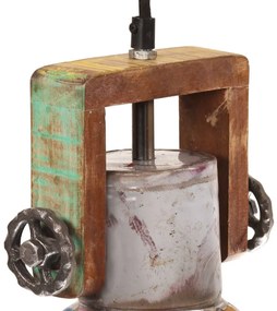 Candeeiro suspenso industrial redondo 25W 19 cm E27 multicor