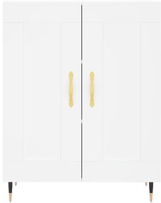 Armário alto 69,5x34x180 cm derivados de madeira branco
