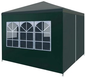 Tenda para festas 3x3 m verde
