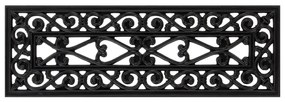 Tapetes de escada 5 pcs 25x75 cm borracha