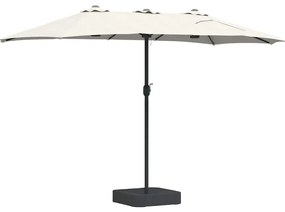 Guarda-sol de Jardim Areia 385 x 209 x 244 cm tecido