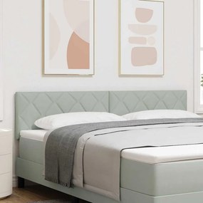 Cabeceira com Design de Blocos de Diamante , 180cm, Veludo