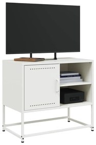 Móvel de TV 68x39x60,5 cm aço branco