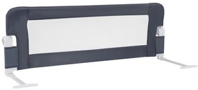 Barra segurança Cama para bebés dobrável Cama de solteiro Cama de casal 120 x 40,5 x 42 cm Cinzento