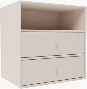 Módulo com gavetas Montana Mini 1006 para sistema de estantes modular