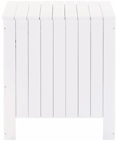 Caixa de arrumação c/ tampa RANA 60x49x54cm pinho maciço branco