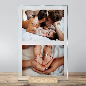 Fotos em vidro, placa de vidro com as suas fotos - Expedido dentro de 24 horas