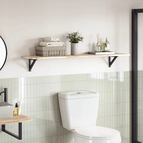 vidaXL Tampo de mesa retangular 120x30x2 cm madeira de acácia maciça