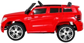 Carro elétrico para Crianças 12V City Rider Rodas de plástico Vermelho