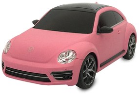 Carro Telecomandado VW Beetle 1:24 2,4GHz UV Série fotocrómica rosa/vermelho