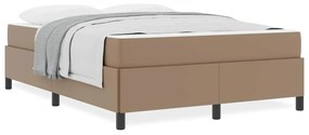 Estrutura de cama com colchão Cappuccino 140 x 190 cm