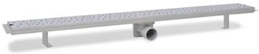 Dreno de chuveiro linear bolhas 1030x140 mm aço inoxidável