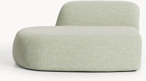 Módulo de chaise longue em bouclé Wolke