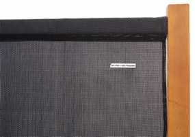 Divisória/biombo com 3 painéis 210x180 cm preto