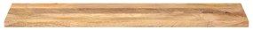 Tampo de mesa retangular 100x40x2,5 cm mangueira maciça