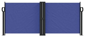 Toldo lateral retrátil 100x600 cm azul