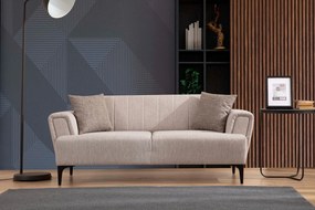 Sofá de 2 Lugares Hamlet – Bege – 180x95x77 cm