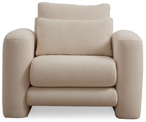 Cadeira Wing Lily – Creme – 98x97x73 cm