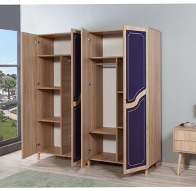Roupeiro Imaj – Carvalho Sonoma – 180x192x52 cm