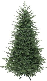 Árvore de Natal Artificial 210 cm (SEM DECORAÇÕES) com 2322 Ramos Densos Suporte Metálico Dobrável para Interior Verde