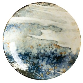 Saladeira Porcelana Catay Azul 23X5cm