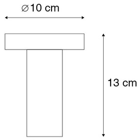 Candeeiro de tecto moderno preto - Facil 1 Design,Moderno