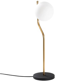 Candeeiro de Mesa Tulip – Preto – 18 x 18 x 61 cm