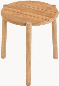 Mesa de apoio para jardim em madeira de teca artesanal Gilimanuk