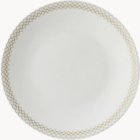 Pratos de pequeno-almoço Jade Bone China, conjunto de 6