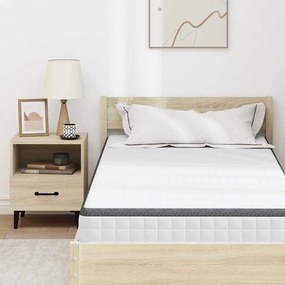 Colchões Branco, Cinza 90 x 200 cm Tecido Tricotado