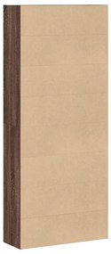 Estante 80x30x189cm derivados de madeira carvalho castanho