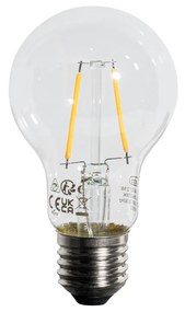 Conjunto de 5 Lâmpada LED E27 A60 Lux Sensor 2.5W 250LM 2700K