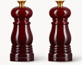 Moinhos de sal e pimenta com moedor de cerâmica Creuset, conjunto de 2