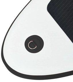 Prancha de Paddle SUP com Vela e Remo - 330cm - Preto e Branco