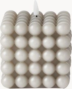 Vela LED a pilhas com função de cintilação Bolle, Alt 13 cm