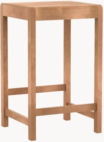 Banco de balcão em madeira de bétula 01