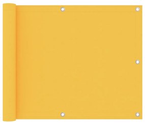 Tela de varanda 75x400 cm tecido Oxford amarelo