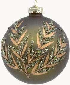 Bolas de Natal em vidro Shaw, conjunto de 8
