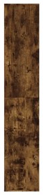Sapateira 54x34x183 cm derivados de madeira carvalho fumado